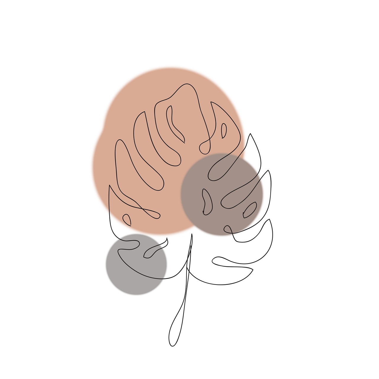 monstera, plants, tropical, drawing, monstera plant, art, room plant, room, ornamental, sheet, leaves, lines, bohemian, nature, boho